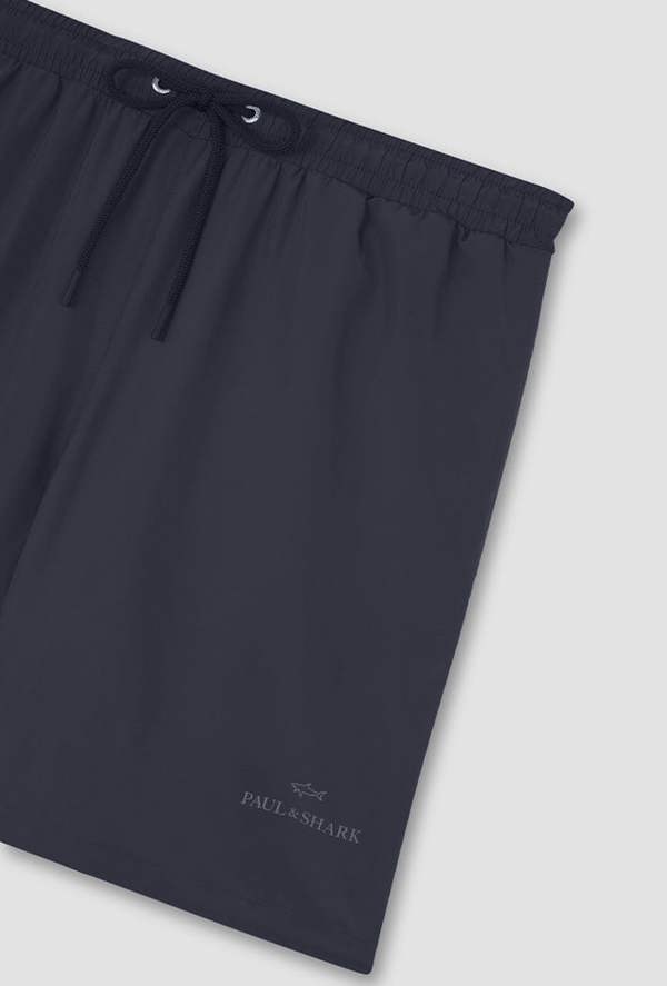 Paul & Shark Men's Swim Shorts with Reflective Logo Swim Shorts