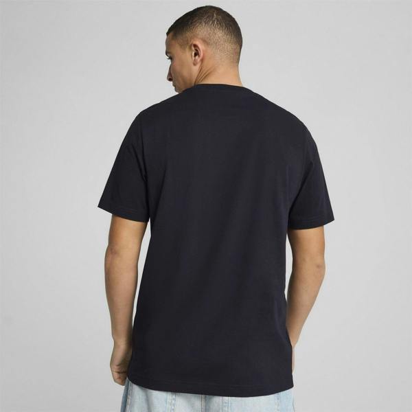 Puma Mens Essentials Small Logo T-Shirt - Navy - 