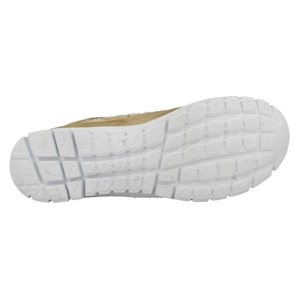 Ladies Waves Casual Lace Up Textile Trainers - F80101