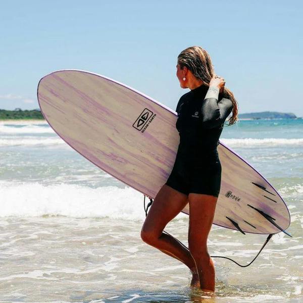 Ocean & Earth Happy Hour Epoxy Softboard Surfboard 7'0" Violet