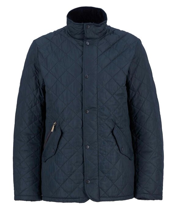 Barbour Chelsea Sports Quilt Jacket - Navy Blue