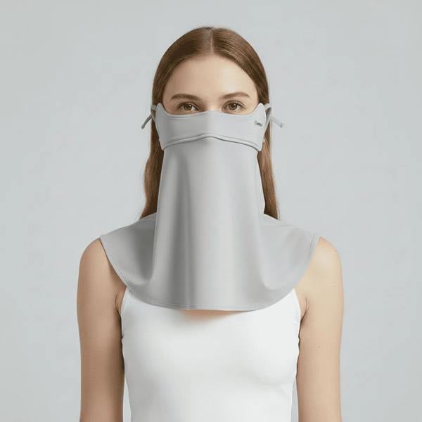 Anniou Face Cover UPF 50 - One size - Light Gray
