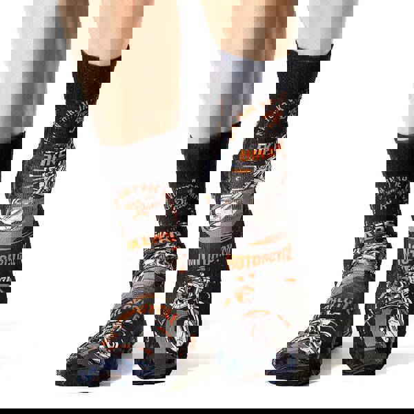 Jemsox Bikers Theme Novelty Socks | Bold Fashion & Effortless Vibe