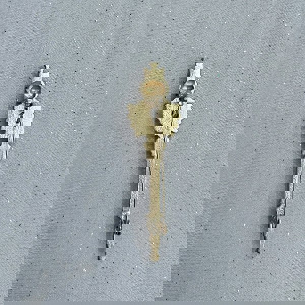 Gold crown brooch, red crystal embellishments, clear crystal accents, regal vintage inspired design, royal lapel pin, elegant statement accessory, timeless gift for her
