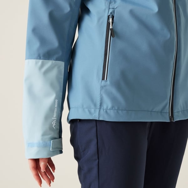 Regatta Women's Wentwood IX 3 in 1 Waterproof Jacket - Clear Sky / Coronet Blue