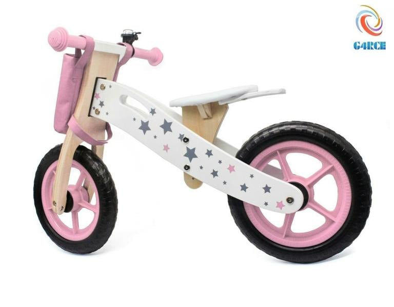 HYGRAD BUILT TO SURVIVE Wooden Balance Bike for Kids with Bell – Lightweight Training Bike | HYGRAD®