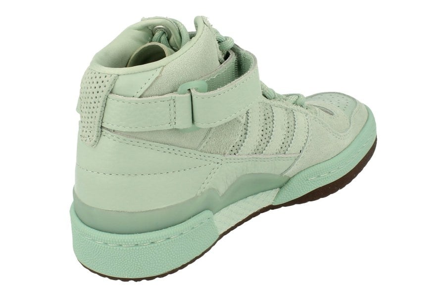 Adidas Originals Ivy Park Forum Mid Unisex Trainers Sneakers  FZ4387 - Green Tint Gum Fz4387 - Photo 2