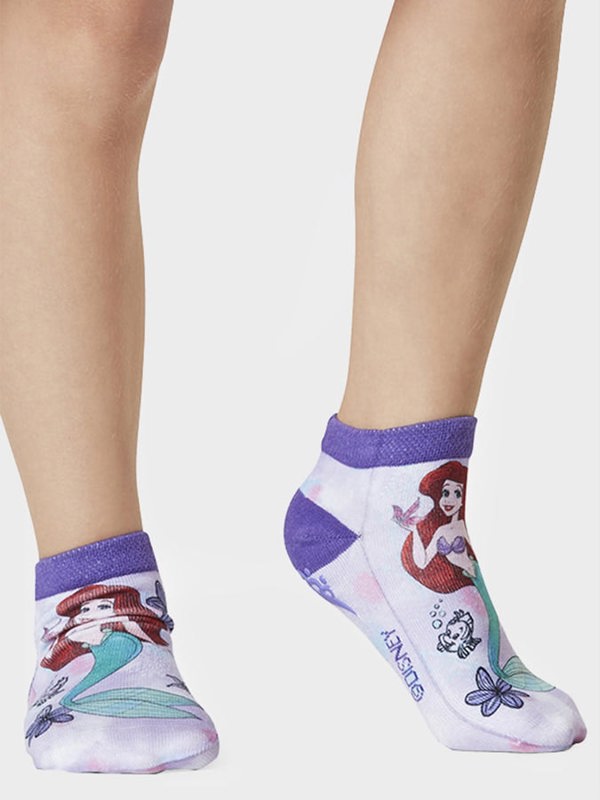 Tavi Disney Kids Grip 2 Pack Socks - Princess