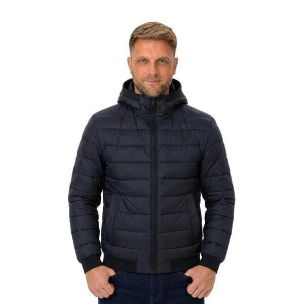 BOSS Odenis Hooded Padded Jacket Black