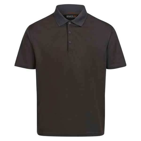 Regatta Professional Mens Moisture Wicking Polo Shirt - Seal Grey - 