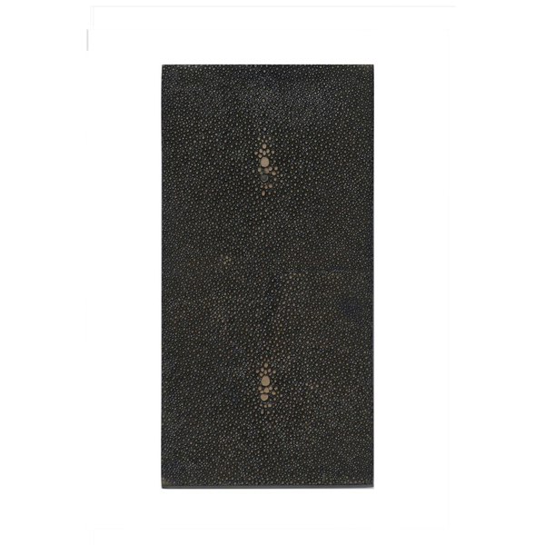 Double Coaster Faux Shagreen Chocolate - Posh Trading Company  - Interior furnishings london