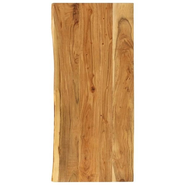 Berkfield Bathroom Vanity Top Solid Acacia Wood 140x52x2.5 cm