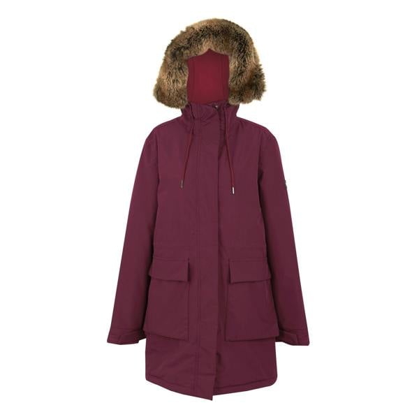 Regatta Womens/Ladies Sabinka Insulated Waterproof Jacket - Fig/Dark Cerise - 