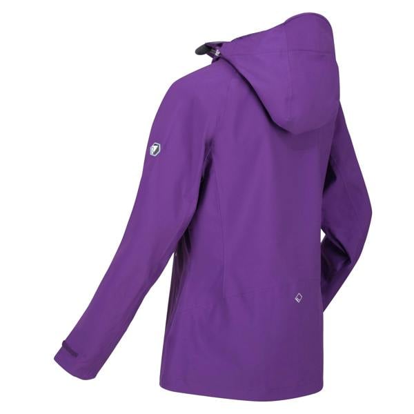 Regatta Womens/Ladies Birchdale Shell Waterproof Jacket - Plum - 