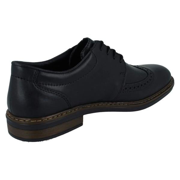 Rieker Mens Rieker Brogue Lace Up Shoes 17620