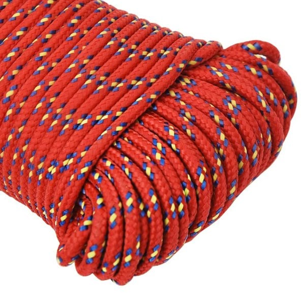 Berkfield Boat Rope Red 3 mm 250 m Polypropylene