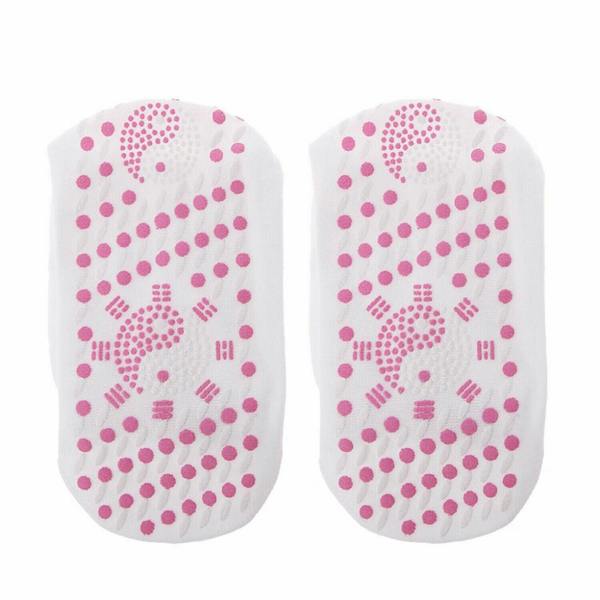 Aquarius Tourmaline Magnetic Health Socks White Wellness Therapy Comfort Pair Care
