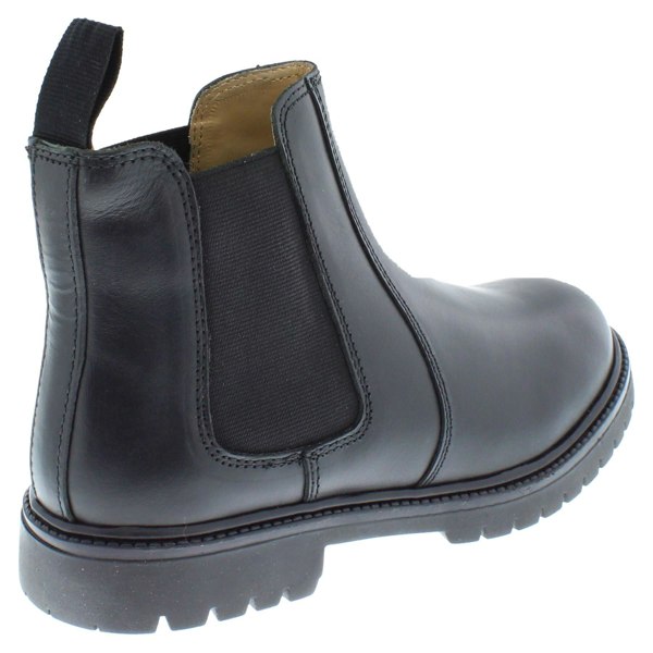 Frank James Rutland Boys Girls Infant Junior Leather Chelsea Dealer Boots