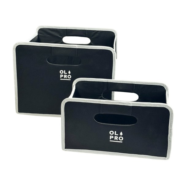 6L Folding Storage Box OLPRO - showing 24L and 6L boxes