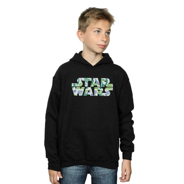 Star Wars Boys Palm Logo Hoodie - Black