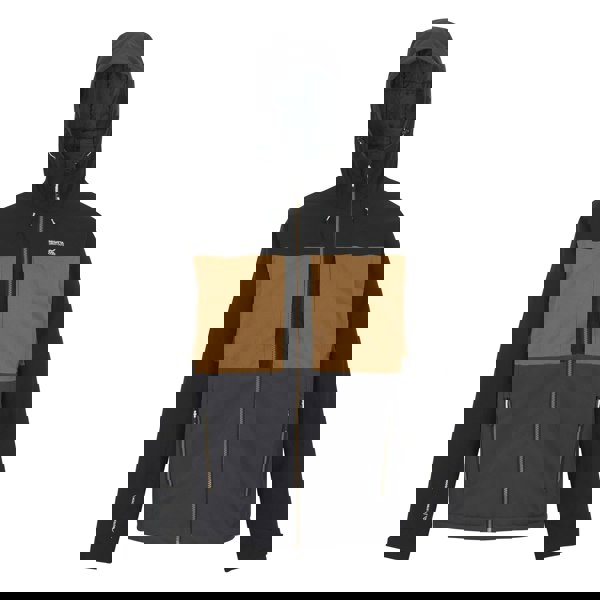 Regatta Mens Maland Insulated Waterproof Jacket - Nut Brown/Black/Ash