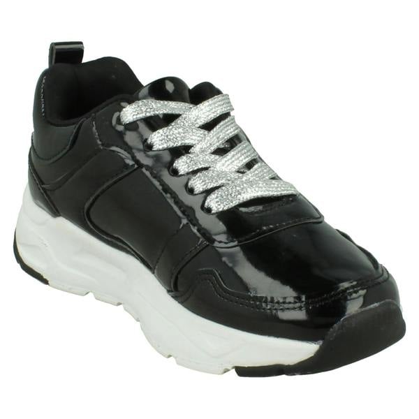 Pineapple Girls Pineapple Casual Comfy Lace Up Trainers H2716