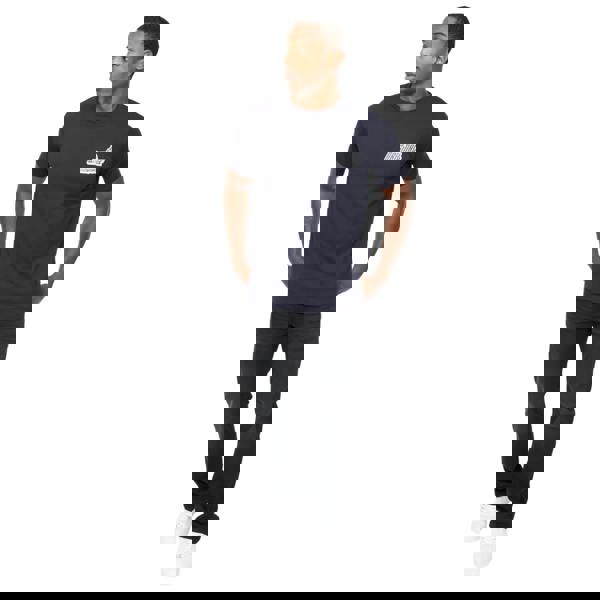 Crosshatch Mens Jampstead T-Shirt - Navy - 