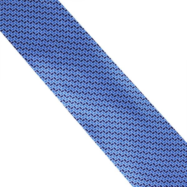 Dunhill luxurious mulberry silk tie in a tire tread pattern