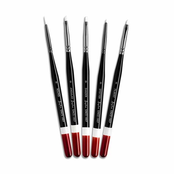 Angelus Micro Detail Brush Set - Professional Sneaker Customisation 5pc