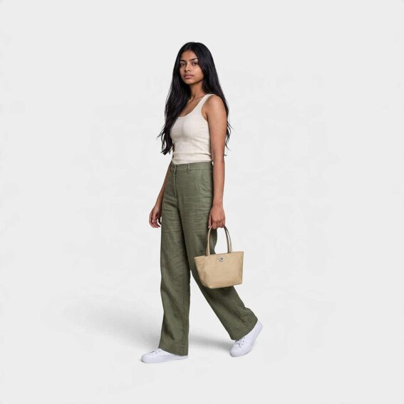 Tory Burch Nylon Mini Tote Praline