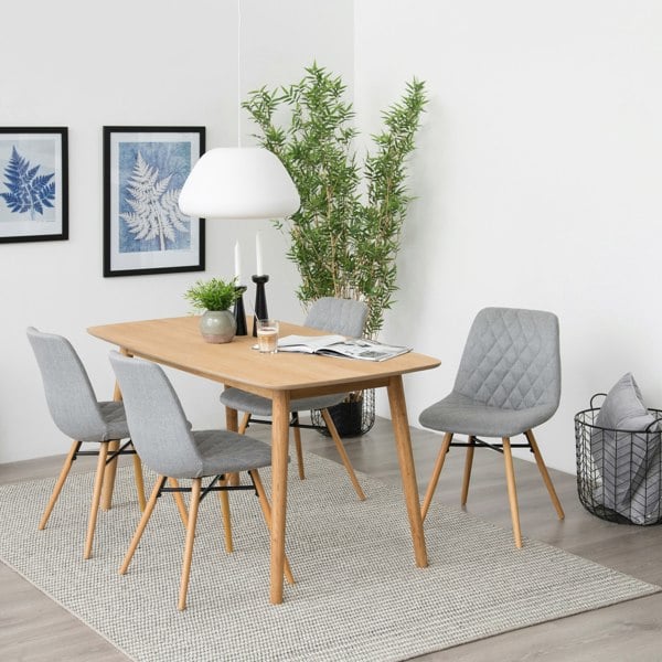 Furniture To Go Nagano Rectangular Dining Table in Oak