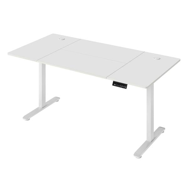 Levede Electric Standing Desk  Adjustable Height Workstation 160cm Metal Frame