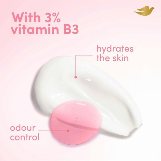 Dove Whole Body Odour Protection Deodorant Cream Raspberry & Rose, 75ml