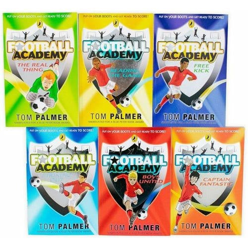 Pengiun Football Academy Tom Palmer Collection 6 Books Set