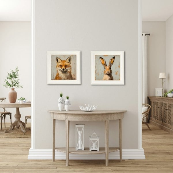 Exceptional Art The Fox & The Hare Square