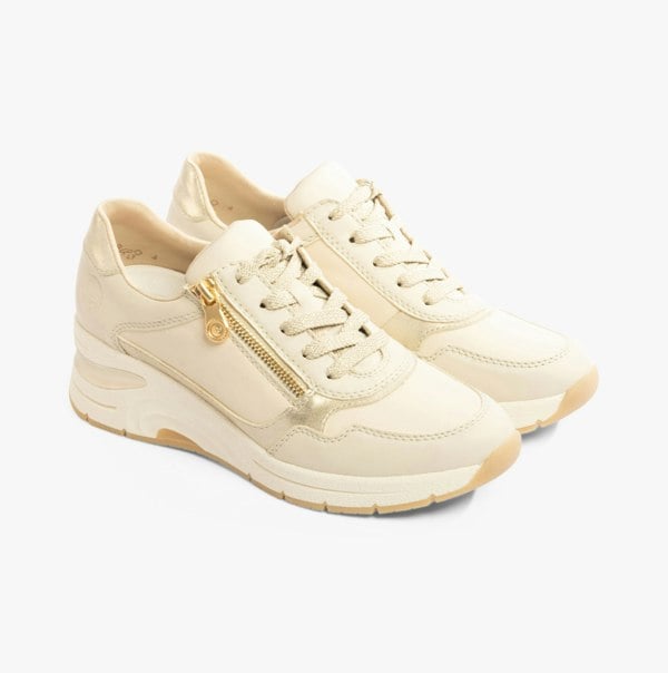 Rieker N9301-60 Womens Shoes - Beige