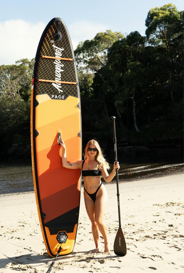 Aquaplanet PACE Plus 11'8" Inflatable Paddle Board Package - Ember