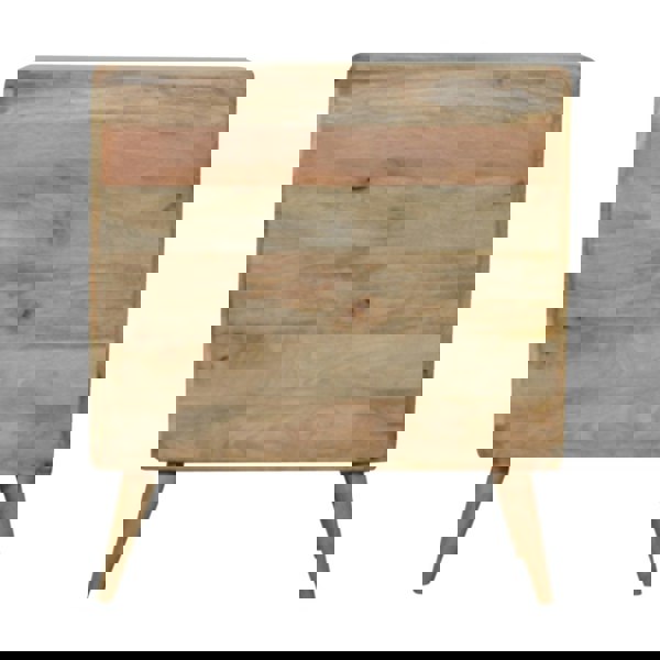 Artisan Furniture Curved Oak-ish Chest