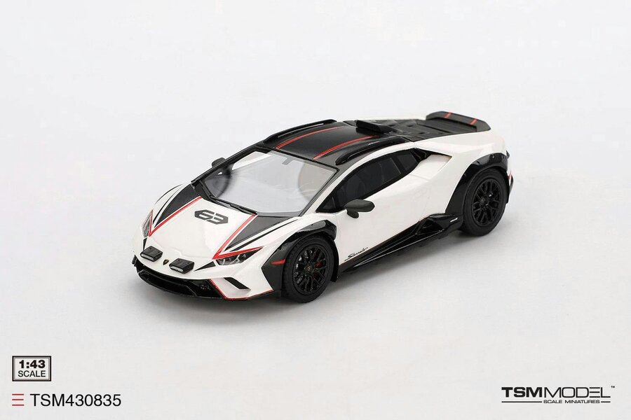 MCSlots Lamborghini Huracan Sterrato Bianco Asopo 1:43 Scale TSM430835