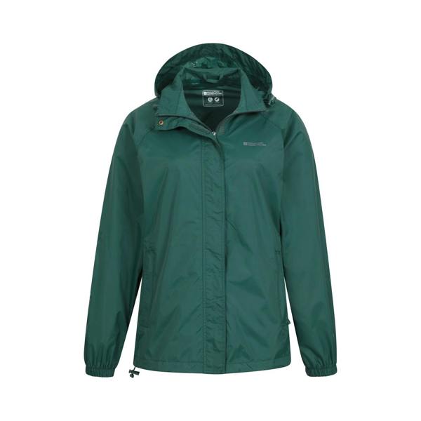 Mountain Warehouse Womens/Ladies Pakka II Waterproof Jacket - Dark Green - 