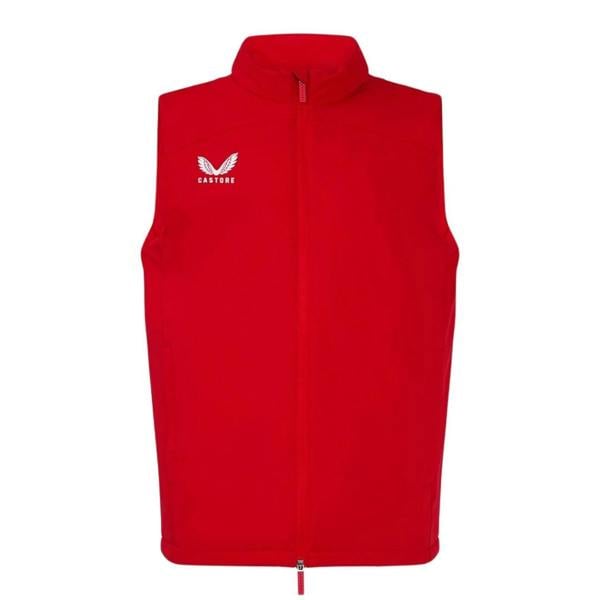 Castore Men's Padded True Red Gilet