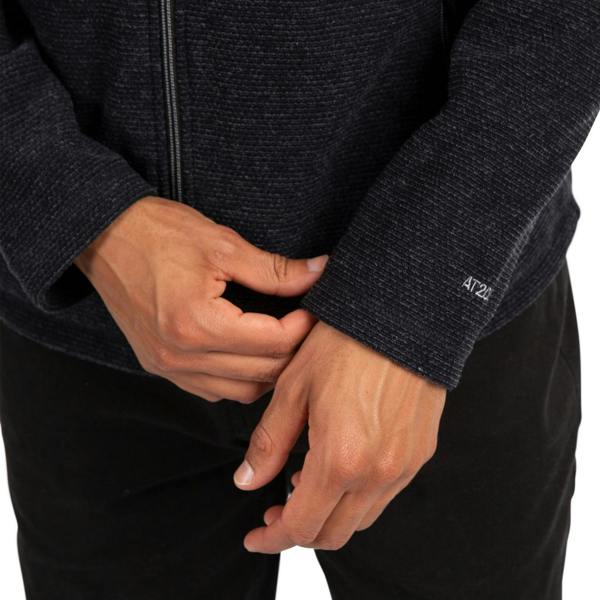 Trespass Mens Sheelane Marl Fleece Jacket - Black - 