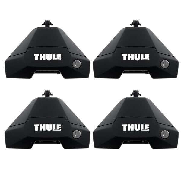 Thule Roof Rack Bars, Audi A6 Avant e-tron Estate 2025+ onwards, Black Wing Bar Full Kit