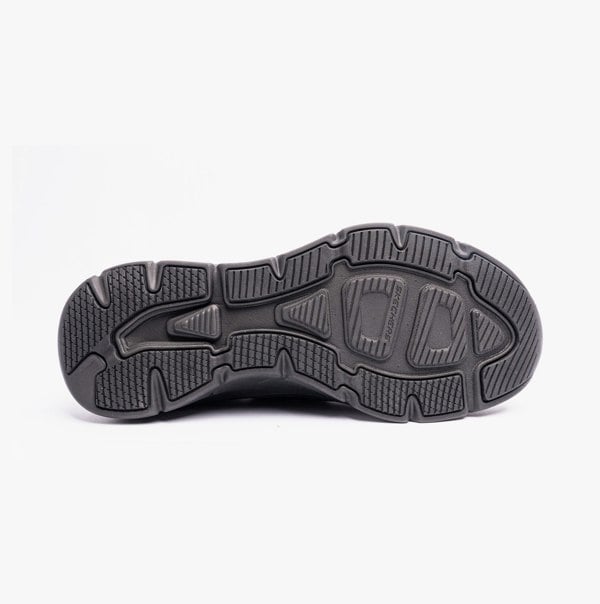 Skechers 232463/BBK D'LUX WALKER 2.0 - REELER Mens Trainers Black