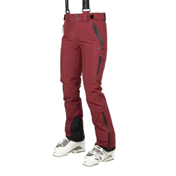 Trespass Womens/Ladies Marisol II DLX Waterproof Ski Trousers - Dark Cherry - 