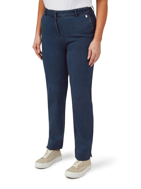 PennyPlain Cotton Rich Chino - Denim Wash