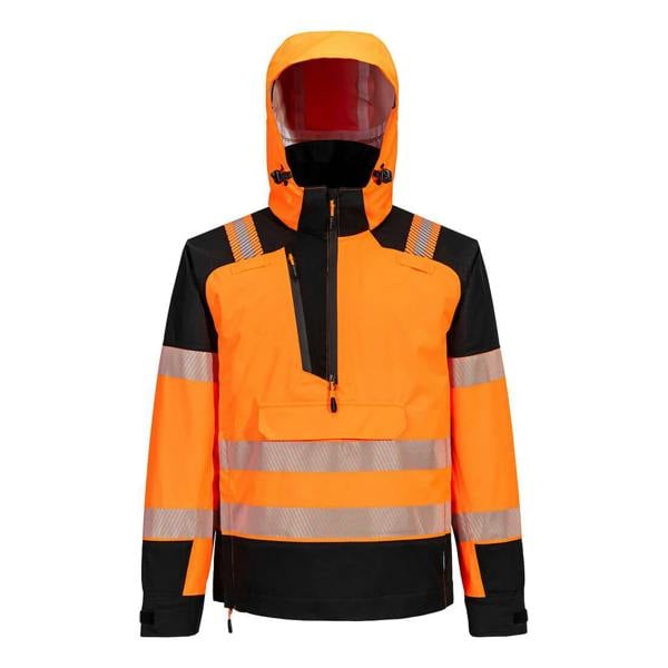 PW3 Hi-Vis Overhead Rain Jacket (3L) Portwest