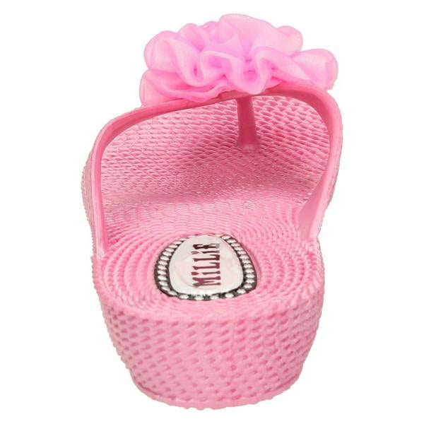 Girls Millie Jelly Style Toe Post Sandals