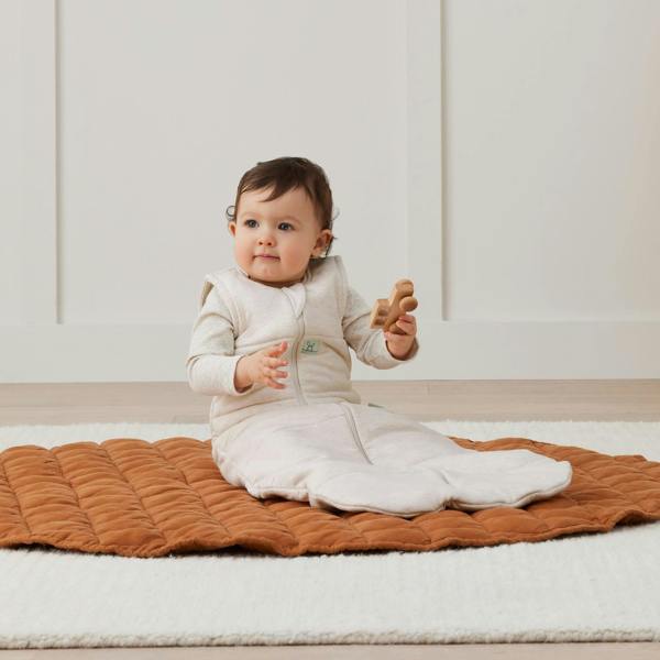 ergoPouch - Organic  Winter Long Sleeved Jersey Sleeping Bag - Oatmeal - 2.5 TOG