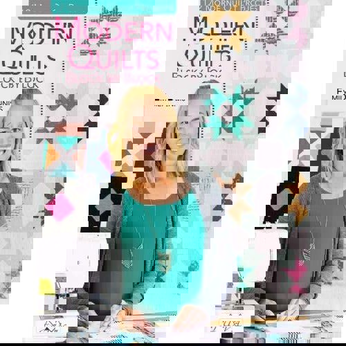 Modern Quilts Block By Block -12 Modern Quilt Projects - books 4 people